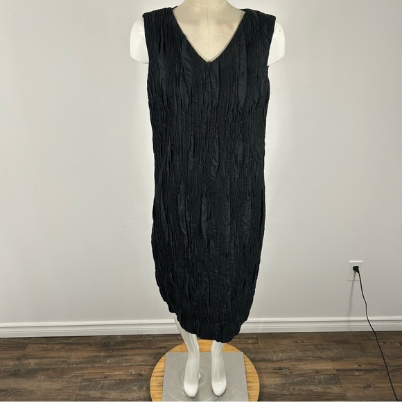 Piazza Sempione Black Midi Dress - Picture 2 of 12